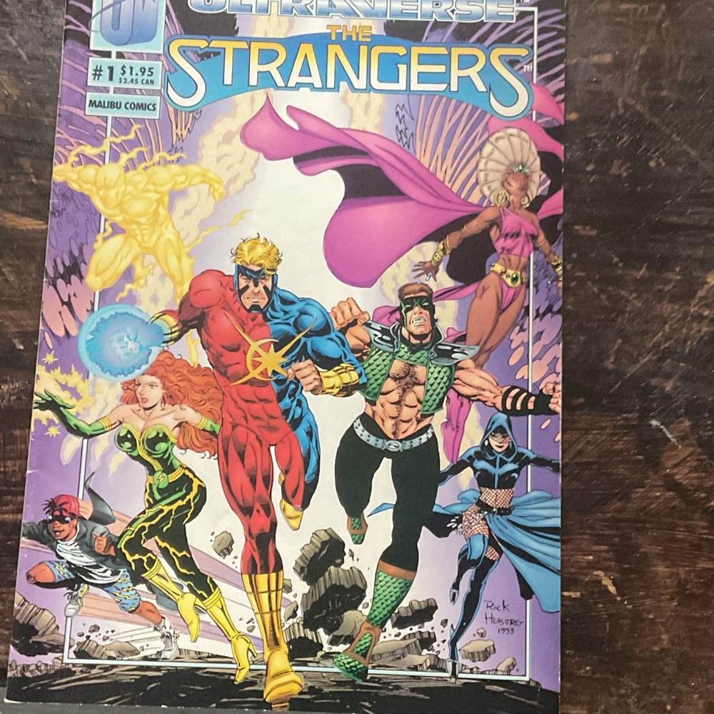 Ultraverse The Strangers Comic Book